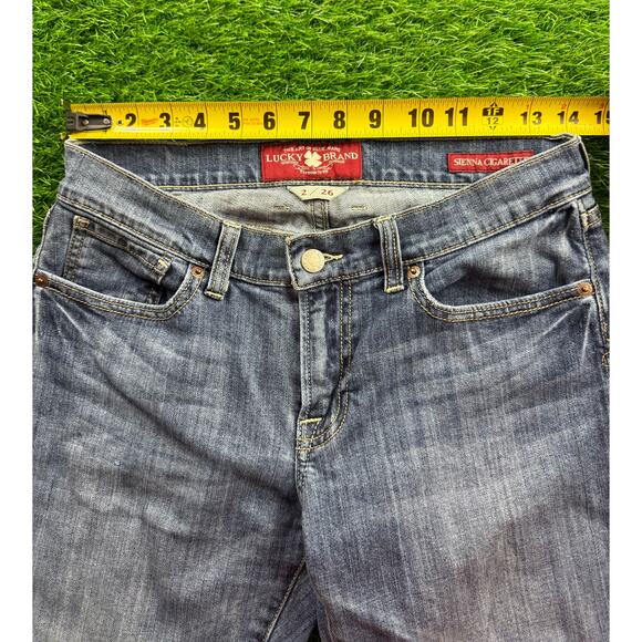 Lucky Brand Sienna Cigarette Jeans Women’s Sz 2/26 Medium Wash Skinny - Picture 10 of 12